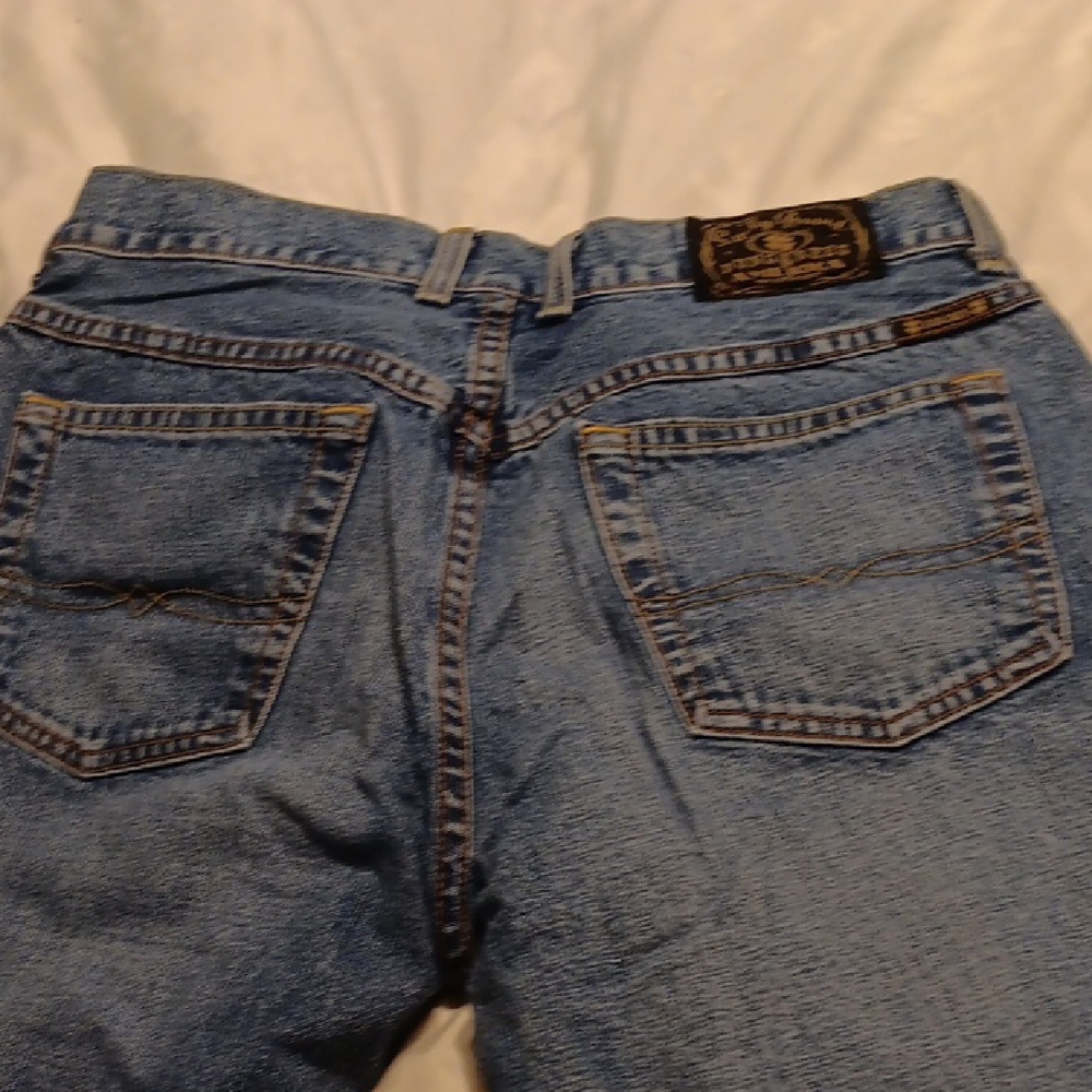 Lucky Brand Blue Flare Jeans - Picture 6 of 8